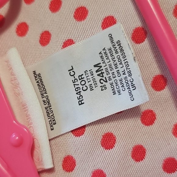 Bonnie Baby Pink Polka Dot Dress - Picture 3 of 3